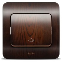 Intrerupator sonerie 10A nuc inchis Jazz - buton cu revenire - detaliu