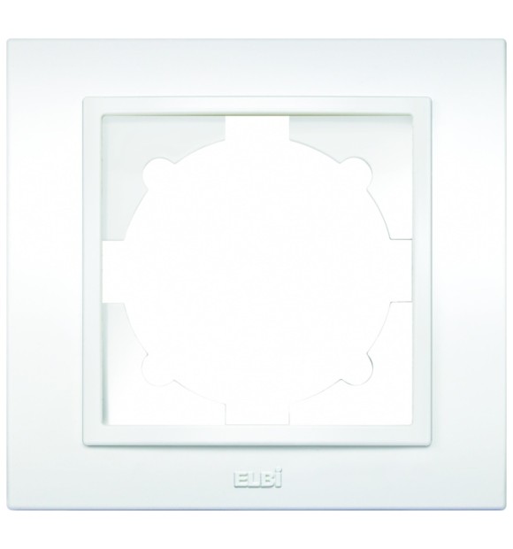 Rama ornament 1 post alb, gama Zena - Elbi