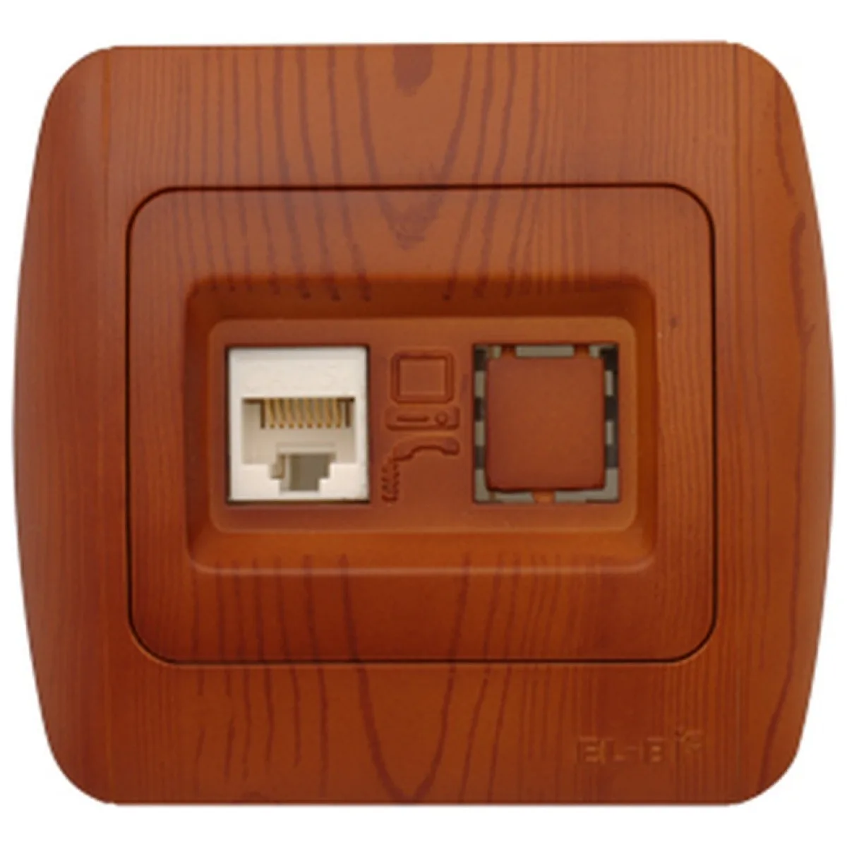 Priza date 1xRJ45 Cat6e cires Zirve - retea internet
