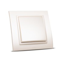Intrerupator simplu 10A fildes, gama Zena - Elbi - detaliu