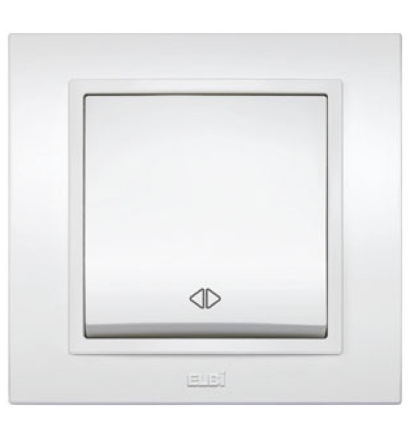 Intrerupator cruce 10A fildes Zena Elbi, montaj ingropat