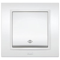 Intrerupator cruce 10A fildes Zena Elbi, montaj ingropat