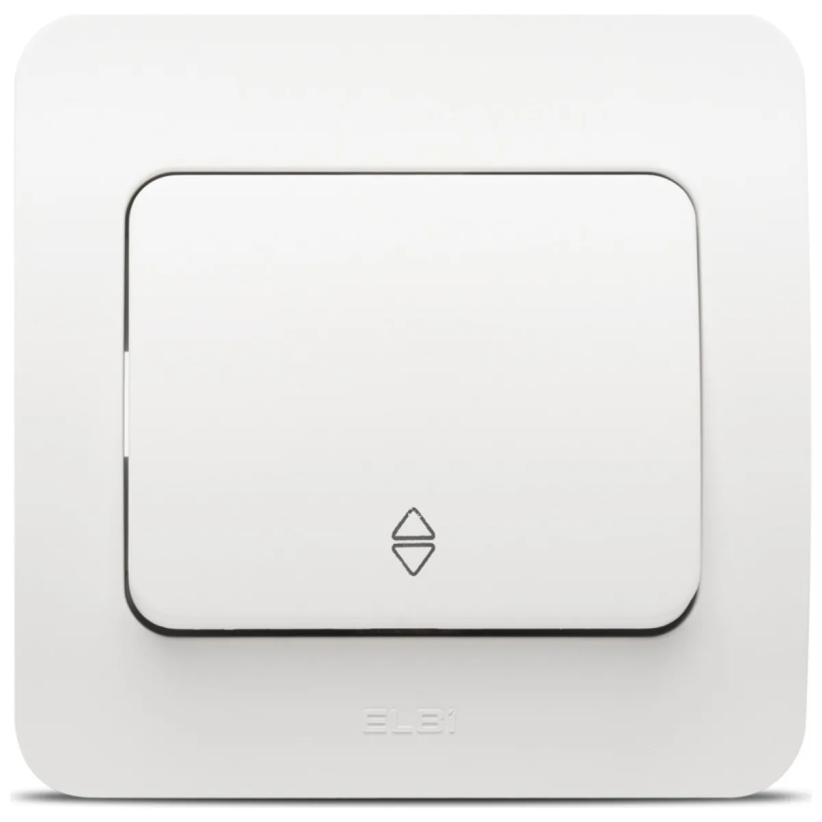 Intrerupator cap scara 10A alb mat Jazz Elbi