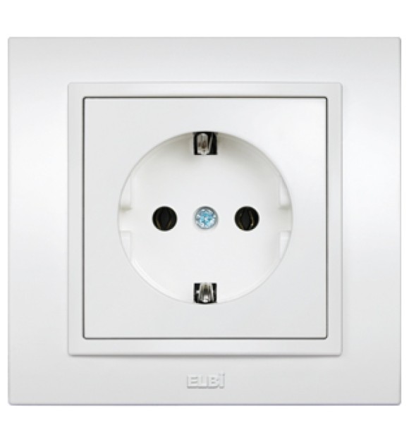 Priza Schuko 16A fildes Zena, cu contact de protectie