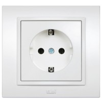 Priza Schuko 16A fildes Zena, cu contact de protectie