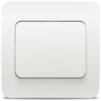 Intrerupator simplu 10A alb mat Jazz - Elbi