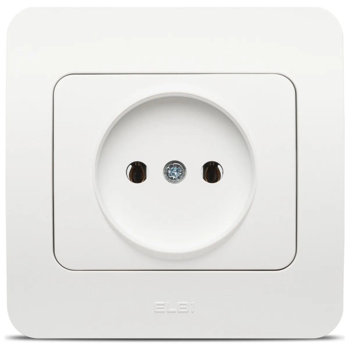 Priza fara contact de protectie 16A alb mat Jazz Elbi