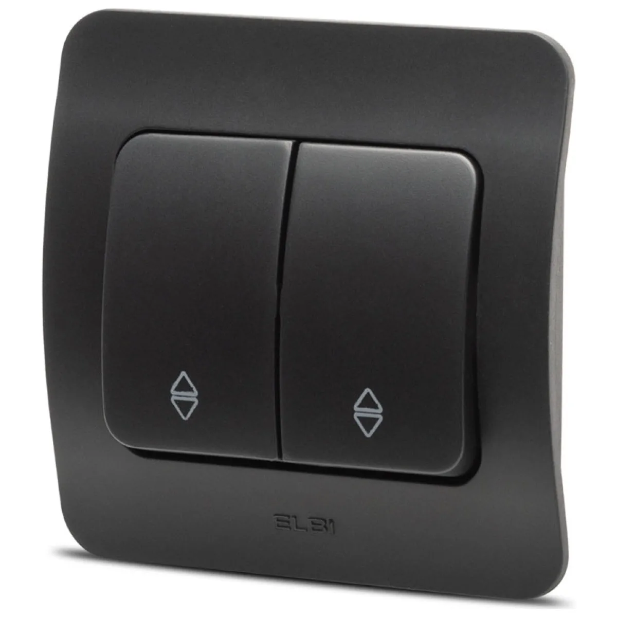 Comutator cap scara 10A negru mat Jazz