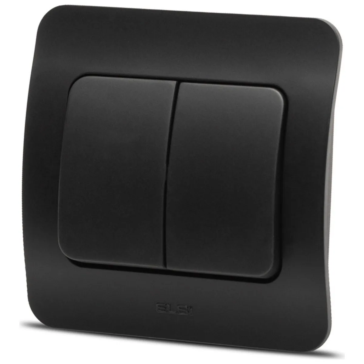 Comutator cap scara 10A negru mat, gama Jazz - Elbi