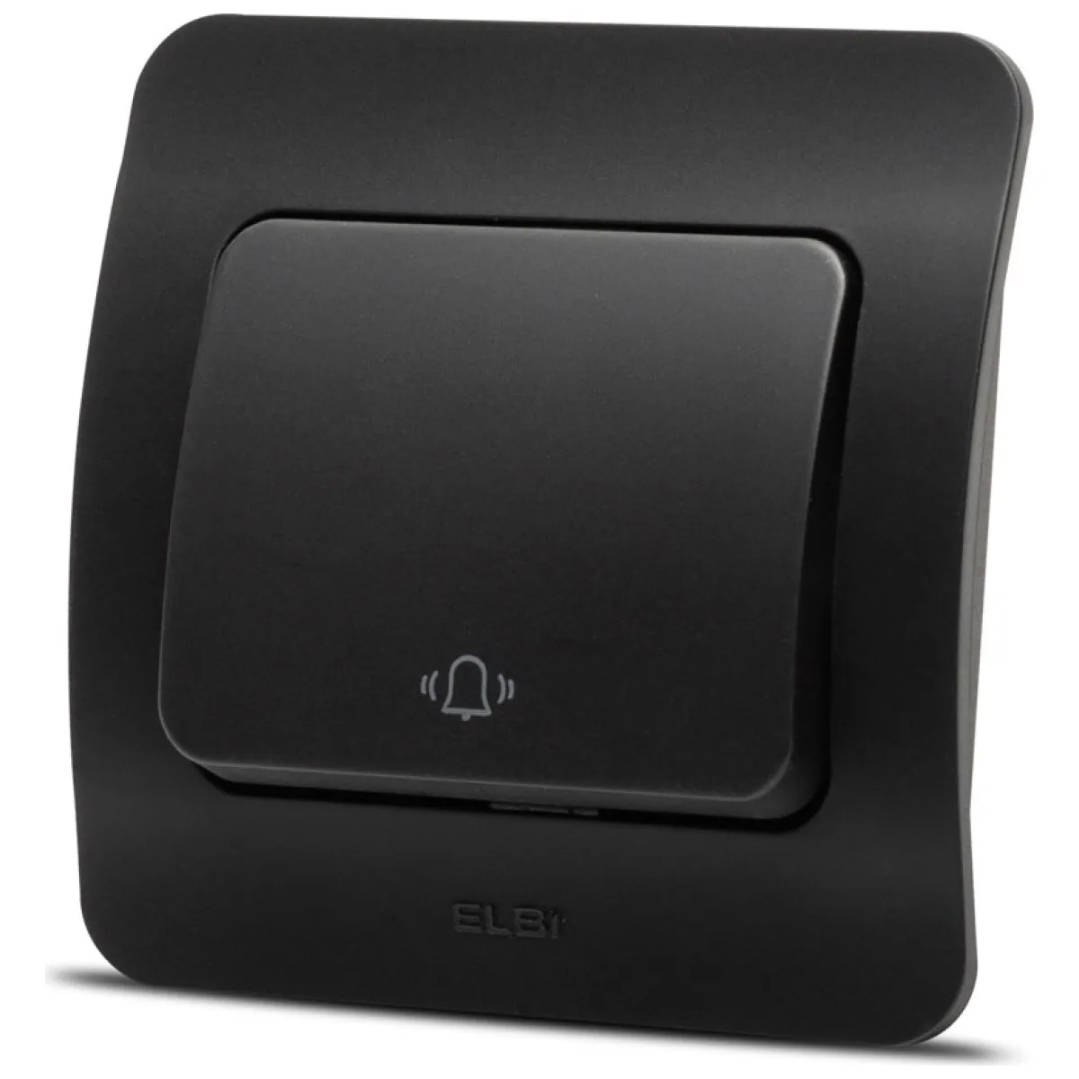 Intrerupator sonerie 10A negru mat Jazz Elbi