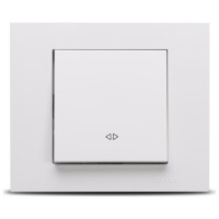 Intrerupator cap cruce 10A alb Grano Ovivo
