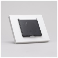 Priza Schuko cu capac si protectie copii 16A alba Grano - imagine 5