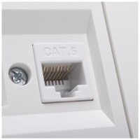 Priza date RJ45 Cat6 UTP alb Grano - Ovivo - ambalaj