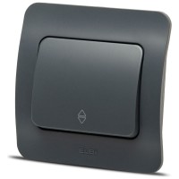 Intrerupator cap scara 10A antracit Jazz Elbi