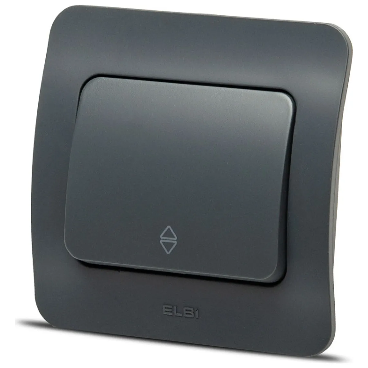 Intrerupator cap scara 10A antracit Jazz Elbi