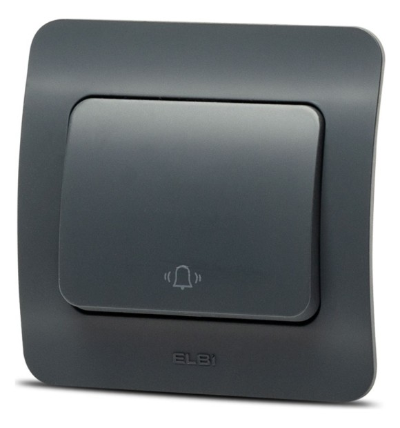 Intrerupator sonerie 10A antracit, gama Jazz Elbi