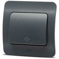Intrerupator sonerie 10A antracit, gama Jazz Elbi