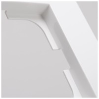 Rama 2 posturi alb Grano - Ovivo, ornament dublu modular - ambalaj