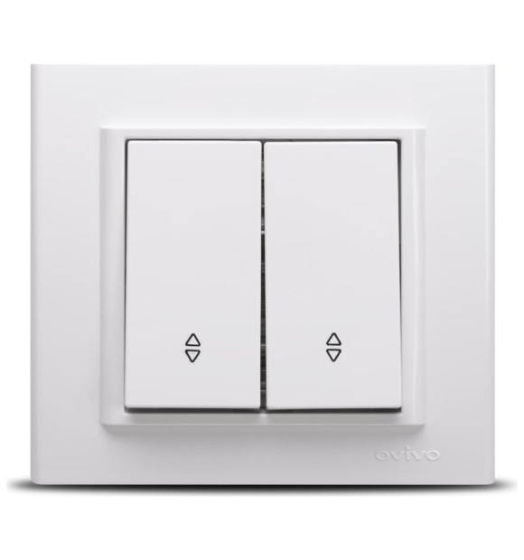 Intrerupator cap scara 10A alb Mina Ovivo, comutator