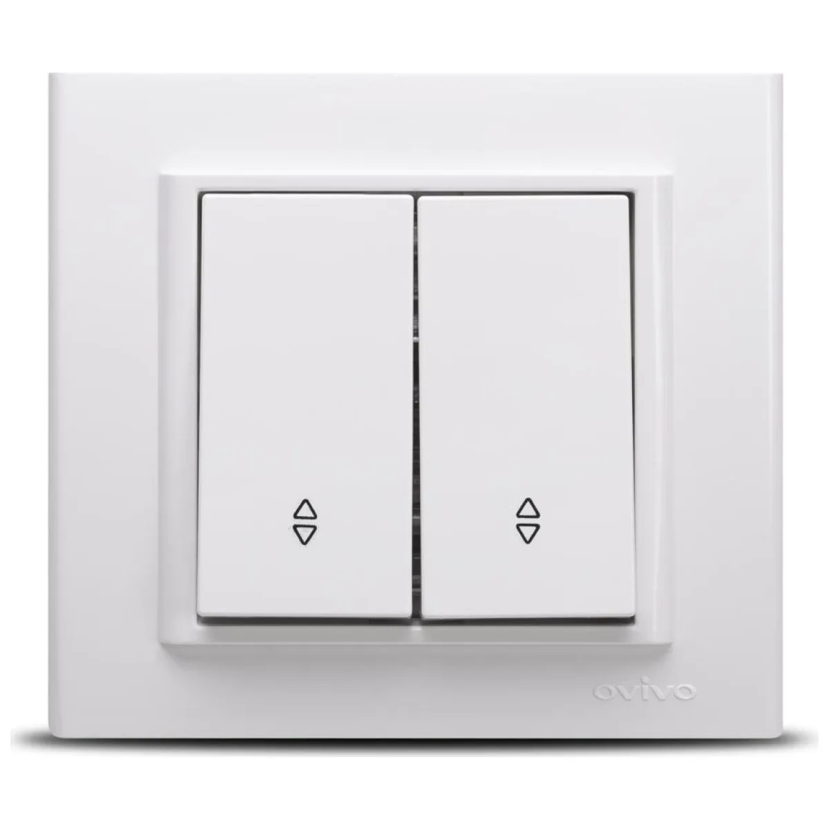 Intrerupator cap scara 10A alb Mina Ovivo, comutator