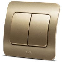 Comutator 10A titan Jazz, montaj ingropat - Elbi