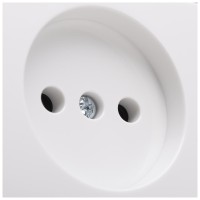 Priza fara contact de protectie 16A alb, gama Mina - Ovivo - ambalaj