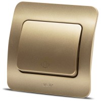 Intrerupator sonerie 10A titan, gama Jazz - buton cu revenire
