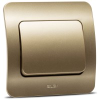 Intrerupator simplu 10A titan, gama Jazz - Elbi - vedere laterala