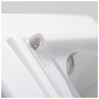 Priza Schuko cu capac 16A alba, protectie copii, gama Mina Ovivo - imagine 5