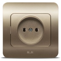 Priza fara contact de protectie 16A titan, gama Jazz - ambalaj