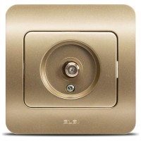 Priza TV conector F, titan, gama Jazz - Elbi - detaliu
