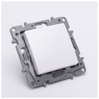 Intrerupator cap scara 10A alb Salbei Legrand