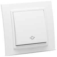 Intrerupator sonerie 10A alb mat, gama Zena - Elbi
