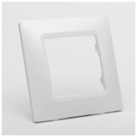 Rama 1 post alb Salbei Legrand, ornament modular
