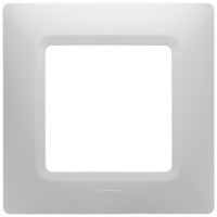 Rama 1 post alb Salbei Legrand, ornament modular - detaliu