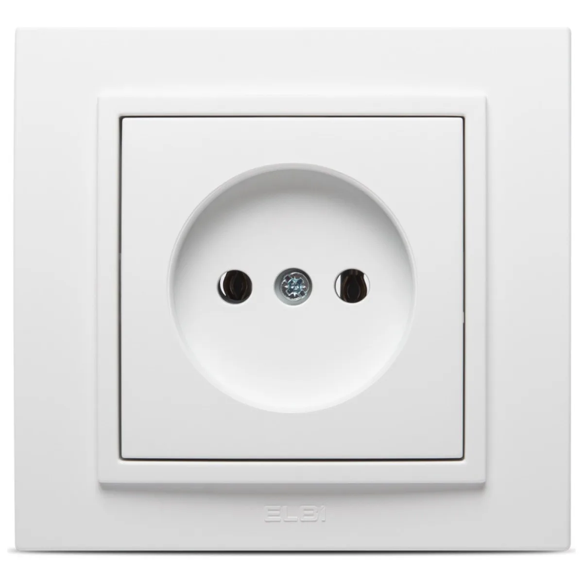 Priza fara contact de protectie 16A alb mat, gama Zena