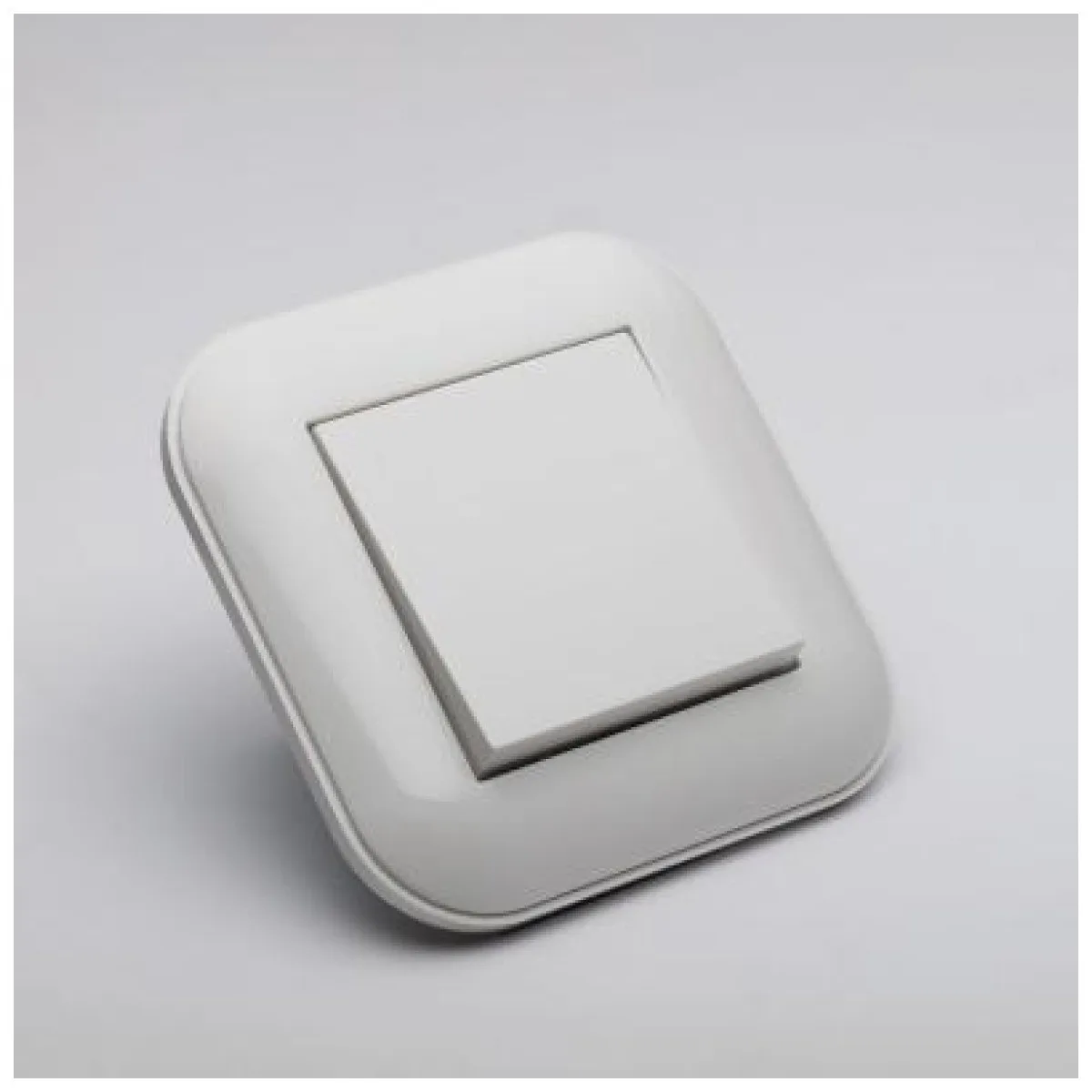 Intrerupator simplu 10A alb, gama Loft - Ovivo