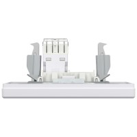 Priza date RJ45 Cat6 UTP, alb, gama Asfora - Schneider - vedere laterala