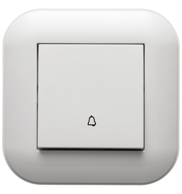 Intrerupator sonerie 10A alb, gama Loft - Ovivo