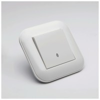 Intrerupator cap scara 10A alb Loft - Ovivo - detaliu