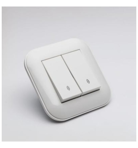Intrerupator cap scara 10A alb, gama Loft - Ovivo