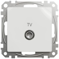 Priza TV de capat alb Sedna Design - Schneider