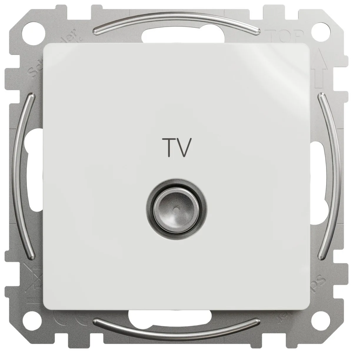 Priza TV de capat alb Sedna Design - Schneider