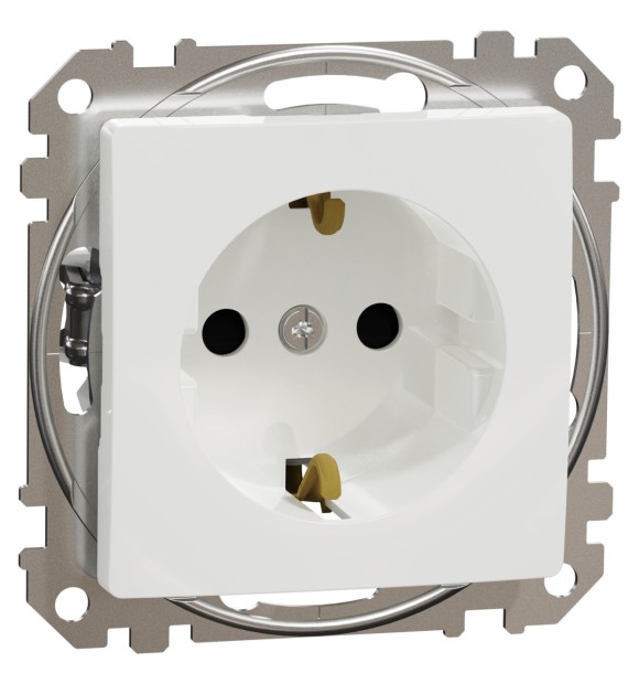 Priza Schuko 16A alb, gama Sedna Design - Schneider