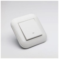 Intrerupator cap cruce 10A alb, gama Loft - Ovivo