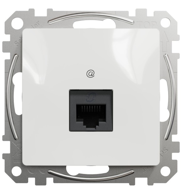Priza date RJ45 Cat6 UTP alb Sedna Design - Schneider