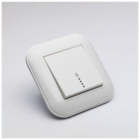 Intrerupator cap scara 10A cu LED alb, gama Loft - Ovivo