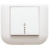 Intrerupator cap scara 10A cu LED alb, gama Loft - Ovivo - vedere laterala