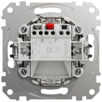Intrerupator simplu 10A cu LED alb, gama Sedna Design - Schneider - vedere laterala