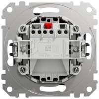Intrerupator simplu 10A antracit Sedna Design - Schneider - vedere laterala